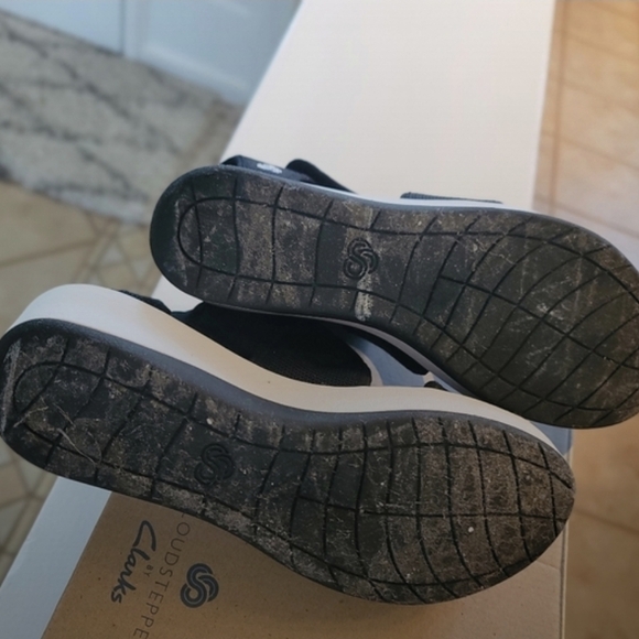 CLARK / 336Clarks WOMEN'S STEP CALI PALM WEDGE SANDAL - Picture 7 of 7